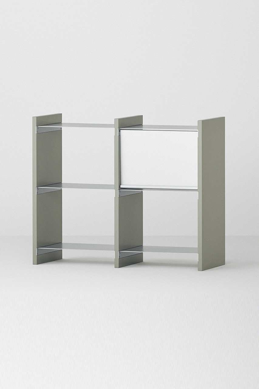 ワンス/ONCEのShelf 45／Two 2(モスグレー/ON-SH45-T2-BG)