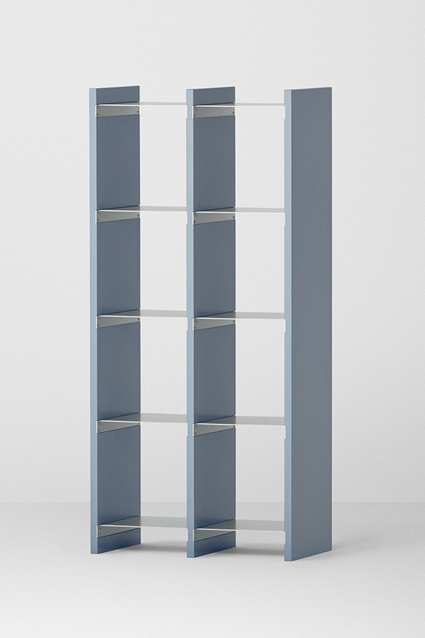 ワンス/ONCEのShelf 30／Four 2(ブルーグレー/ON-SH30-F2-BG)