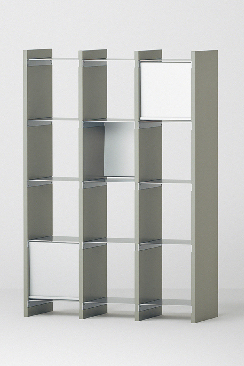 ワンス/ONCEのShelf 30／Four 3(モスグレー/ON-SH30-F3-BG)