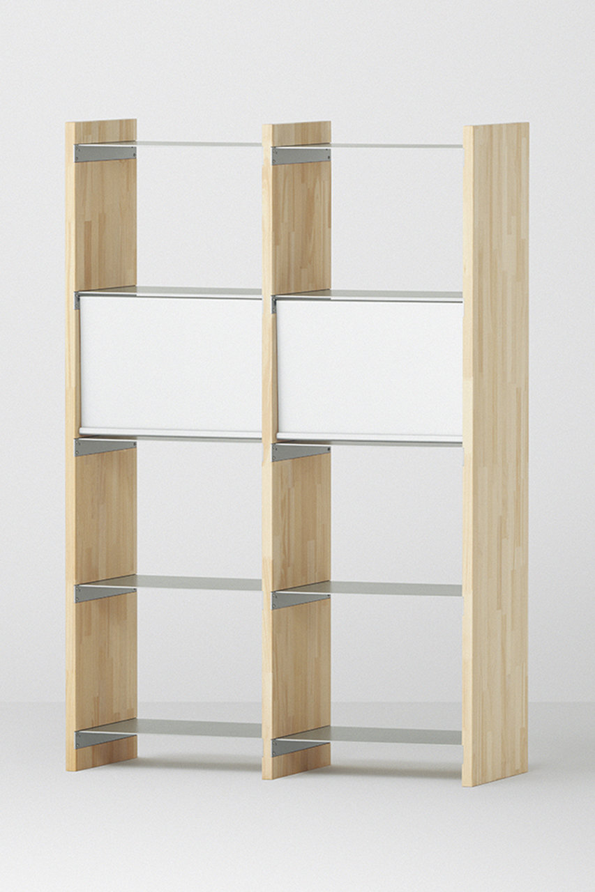 ワンス/ONCEのShelf 45／Four 2(プレーン（無塗装）/ON-SH30-F3-BG)