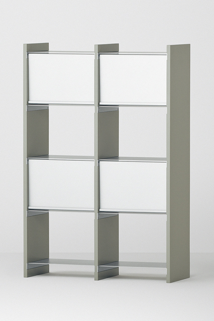 ワンス/ONCEのShelf 45／Four 2(モスグレー/ON-SH30-F3-BG)
