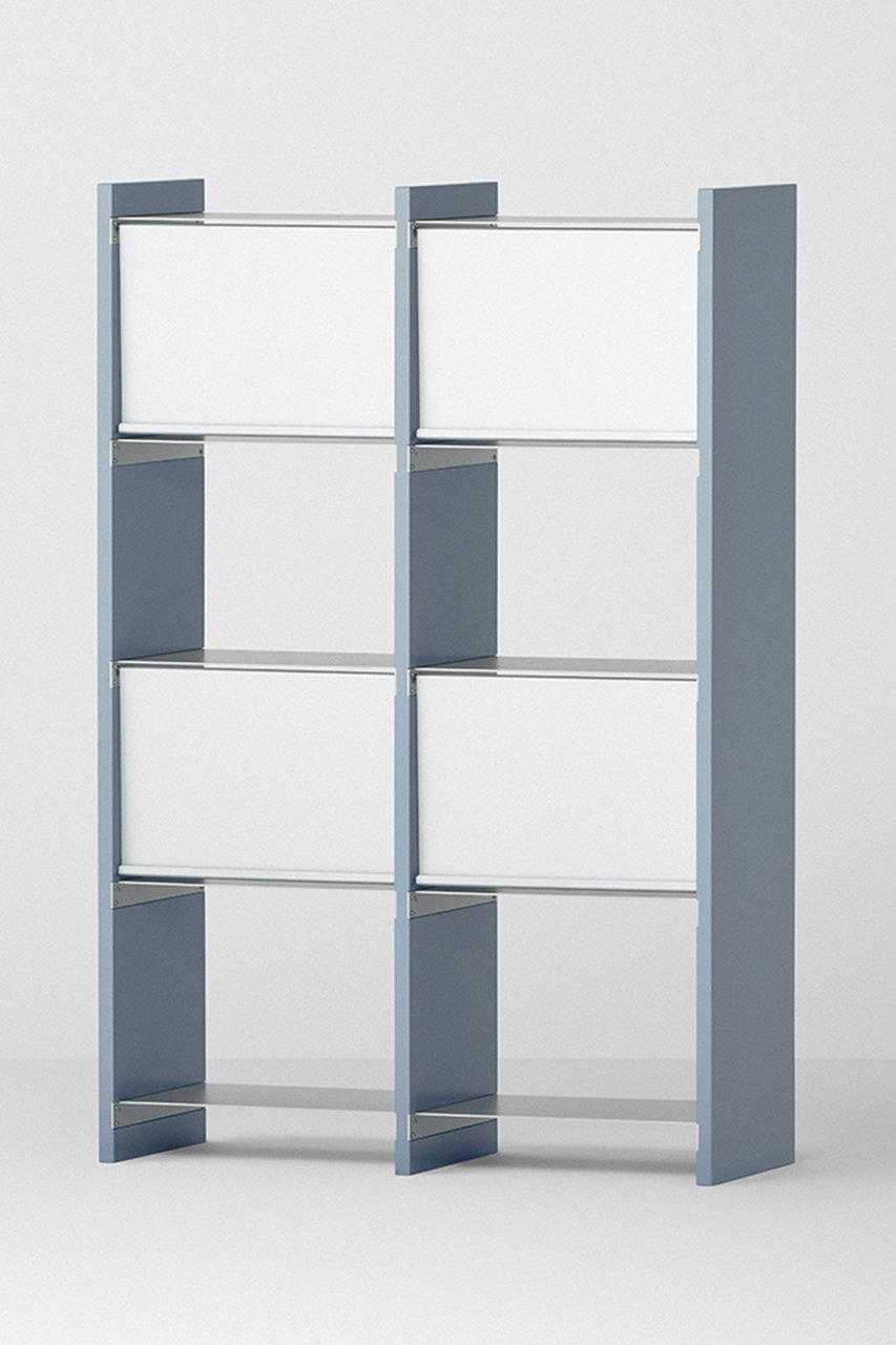 ワンス/ONCEのShelf 45／Four 2(ブルーグレー/ON-SH30-F3-BG)