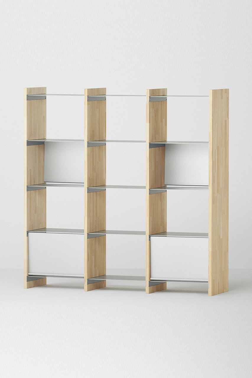 ワンス/ONCEのShelf 45／Four 3(プレーン（無塗装）/ON-SH30-F3-BG)