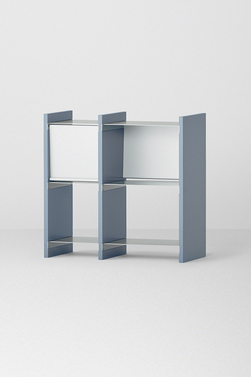 ワンス/ONCEのShelf 30＋45／Two2(ブルーグレー/ON-SH3045-T2-BG)