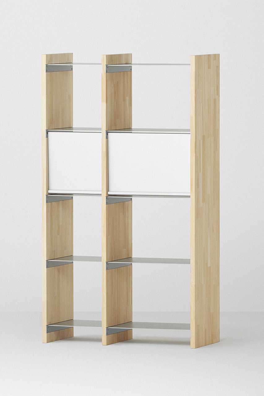 ワンス/ONCEのShelf 30＋45／Four2(プレーン（無塗装）/ON-SH3045-F2-BG)