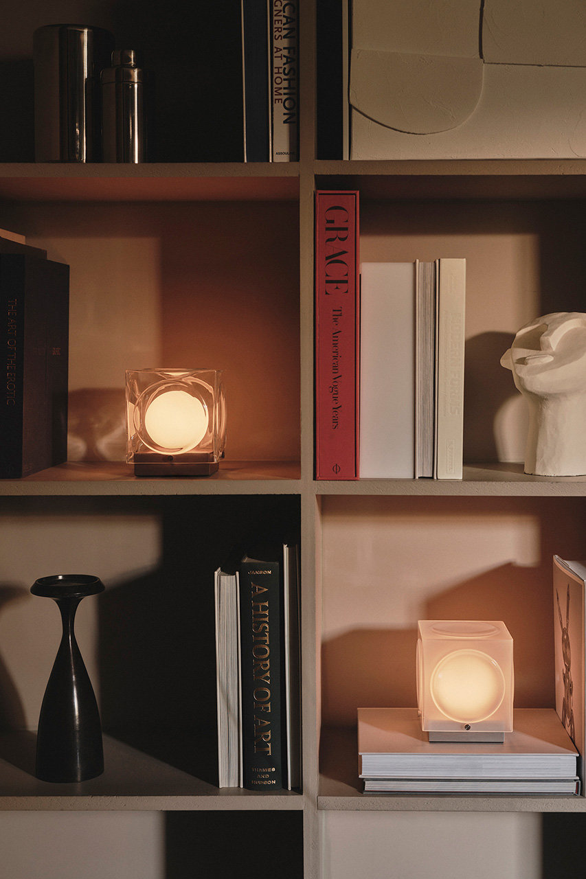 LEE BROOM(リーブルーム)｜CHANT PORTABLE LAMP/フロステッド