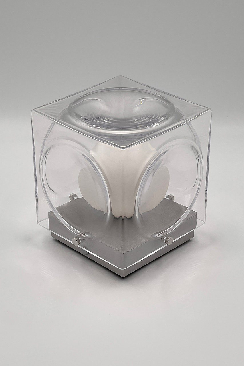 リーブルーム/LEE BROOMのCHANT PORTABLE LAMP(クリア＆シルバー/037000000143)