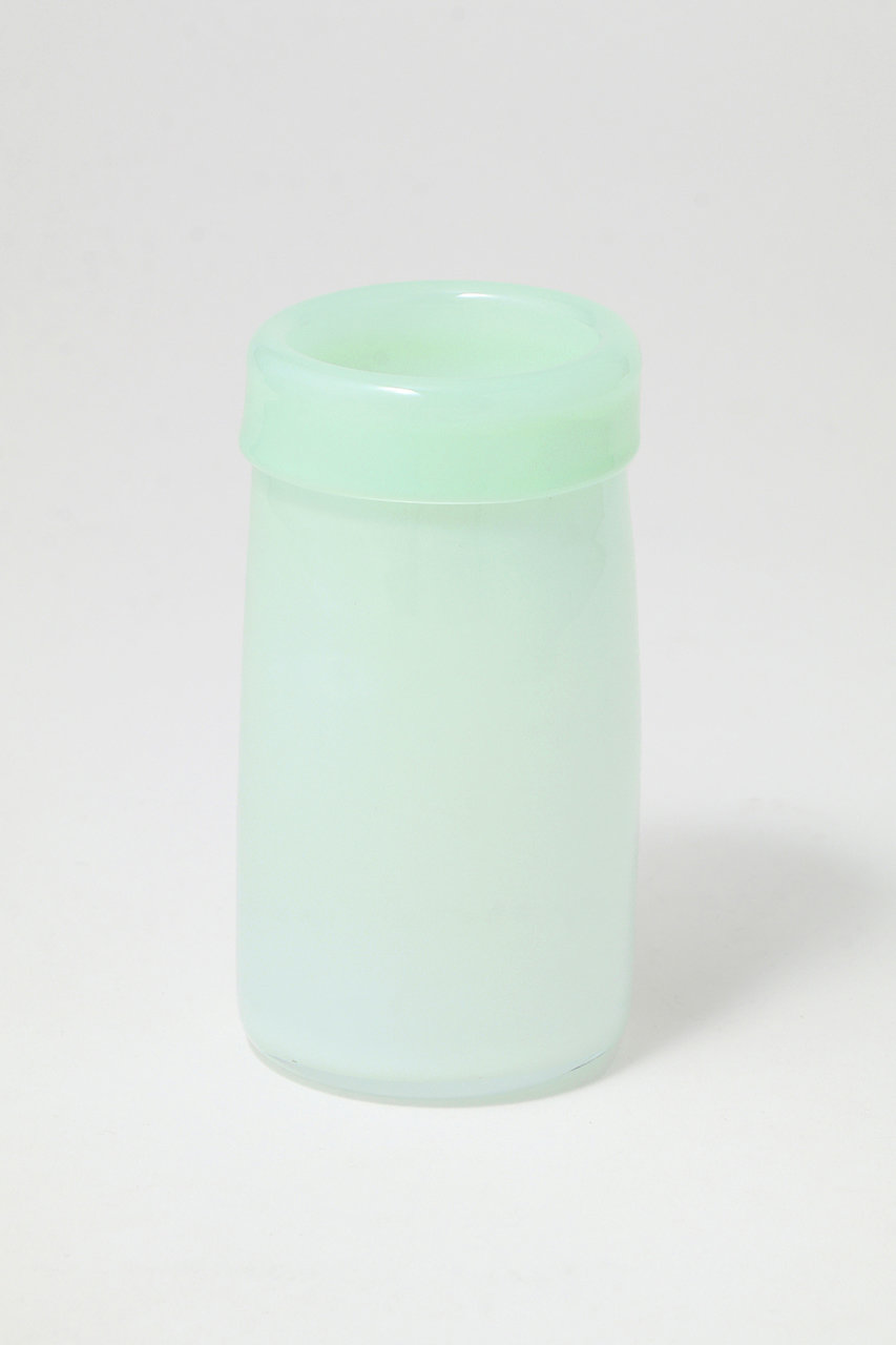 ツジ ミユコ/miyuko tsujiのrim vase(mint/-)