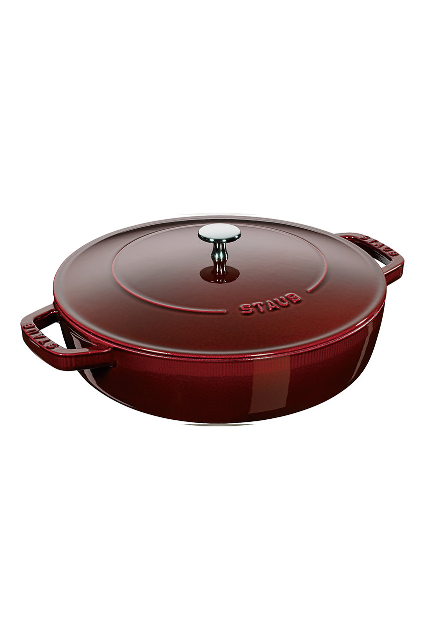 ストウブ/STAUBのブレイザー・ソテーパン 28cm(グレナディンレッド/40511-513-0)