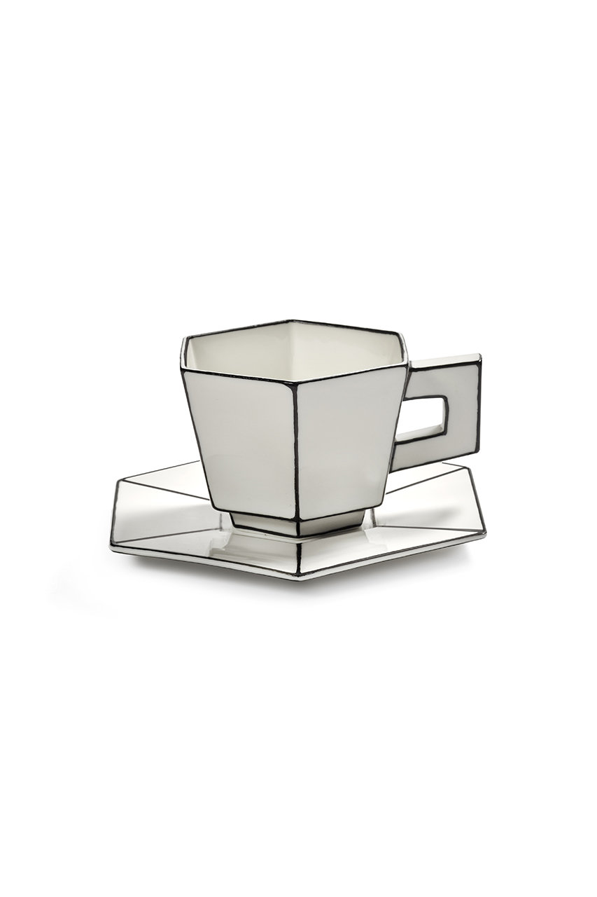 セラックス/SERAXのカルトブランシュ カプチーノ カップ＆ソーサー 2客セット(-/55007101)