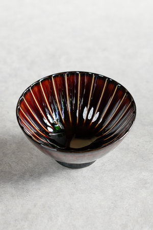 カネココヒョウセイトウジョ/カネコ小兵製陶所のぎやまん陶 味ごはん茶碗(510100/510101)