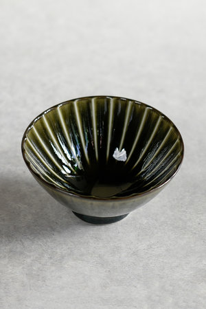 カネココヒョウセイトウジョ/カネコ小兵製陶所のぎやまん陶 味ごはん茶碗(510100/510101)