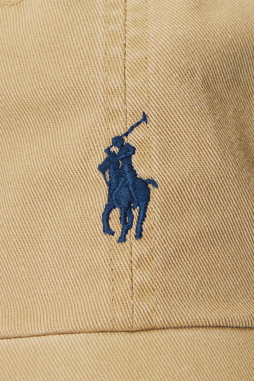 RALPH LAUREN(ラルフローレン)｜【UNISEX】【POLO RALPH LAUREN】コットン チノ ベースボール キャップ/カーキ  の通販｜ELLESHOP・(エル・ショップ)